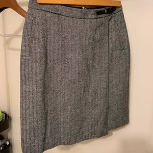 Black and white plaid/ L. L. Bean Skirt/ size 4